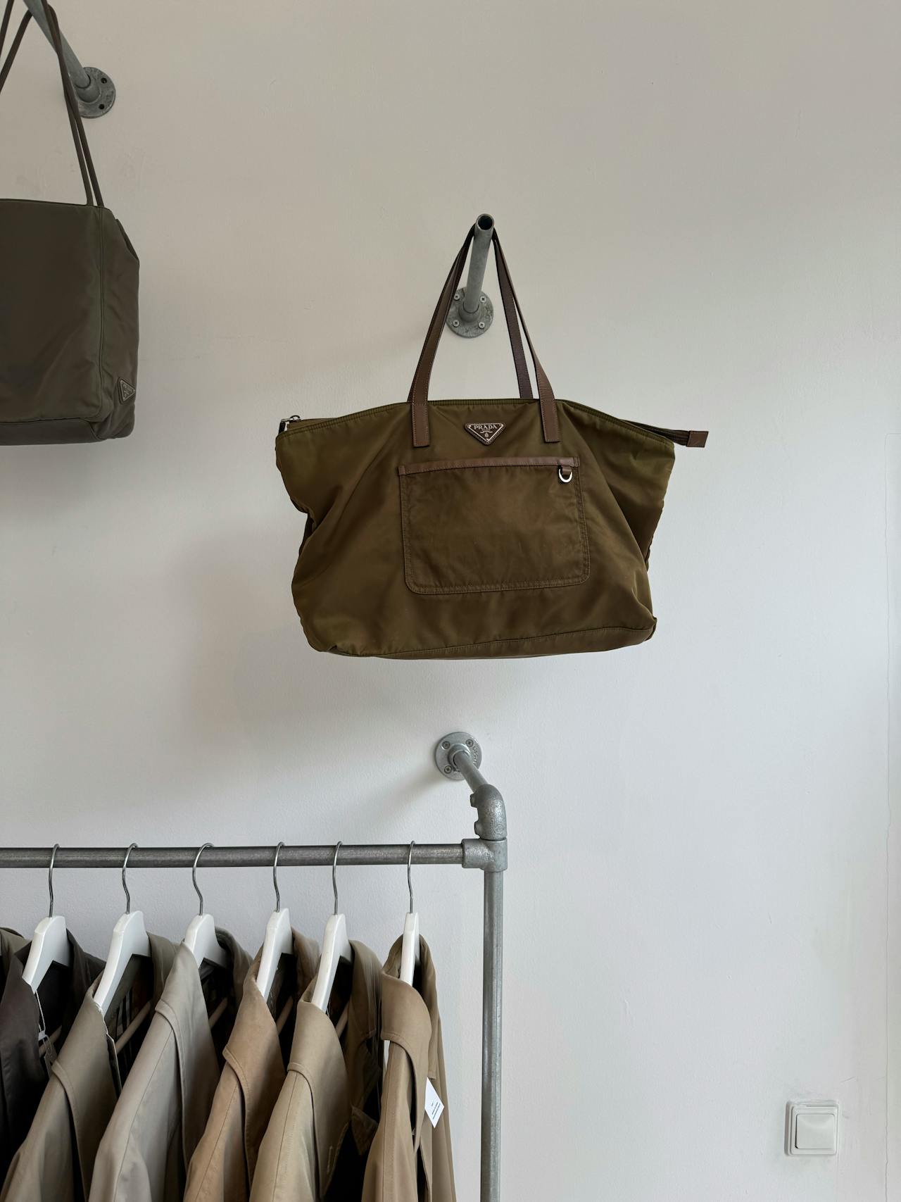 Sac de luxe marque Prada